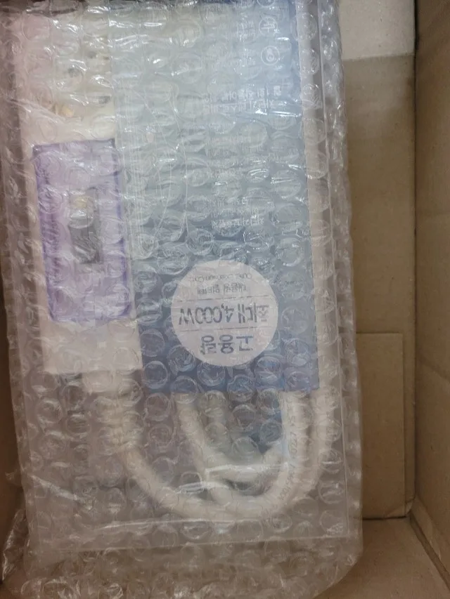 최대 4000W 고용량 써보니 멀티탭 포장 구성