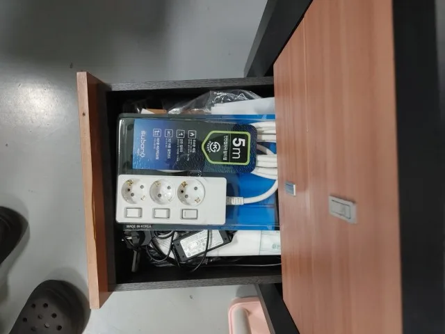 보관 공간에서 흐트러지지 않고 형태를 유지한 써보니 멀티탭 포장
