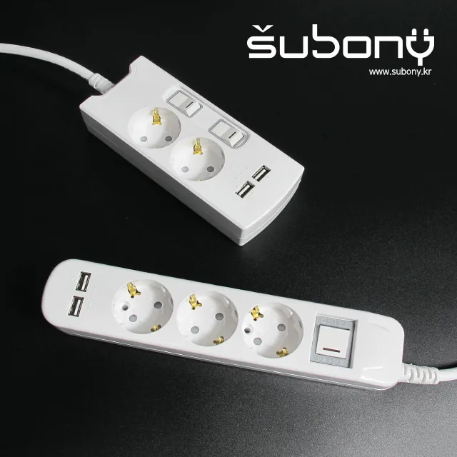 2구와 3구 써보니 USB 멀티탭 제품 라인업